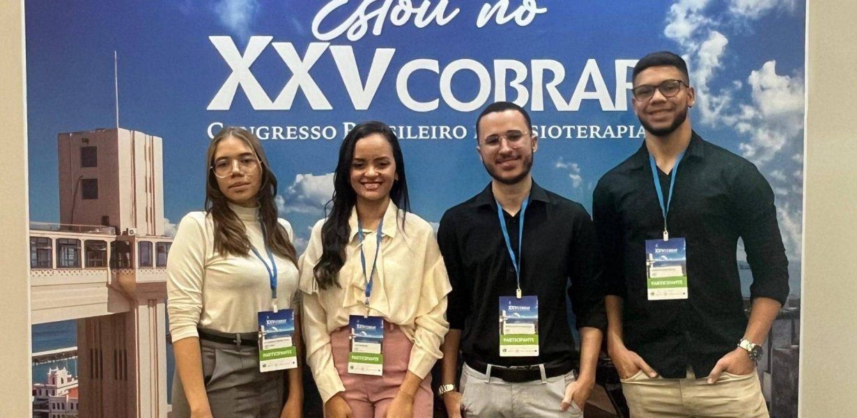 Estudantes de Fisioterapia da Unex Jequié participam de XXV COBRAF em Salvador