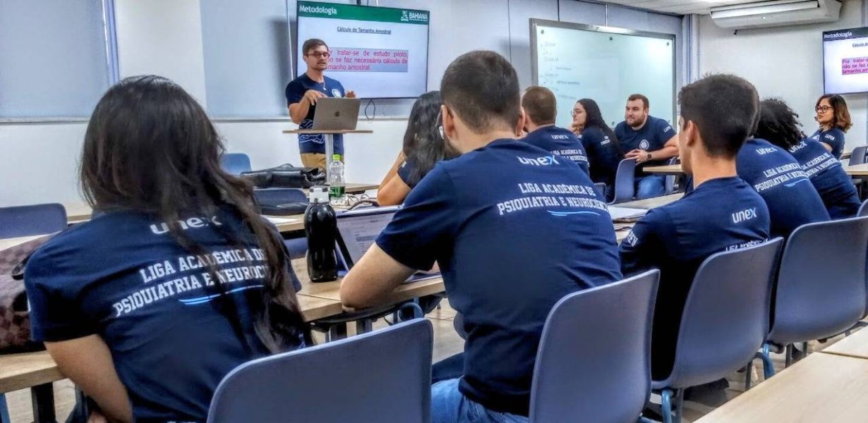 Ligantes de Psiquiatria e Neurociências da UnexMED Jequié realizaram encontro de encerramento do semestre